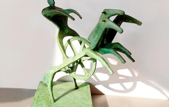 Выставка скульптуры и графики скульптора Фёдора Крушельницкого «Медный всадник»