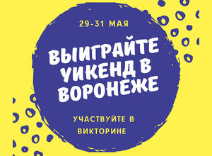 «Электронный паспорт туриста» приглашает на выходные в Воронеж!